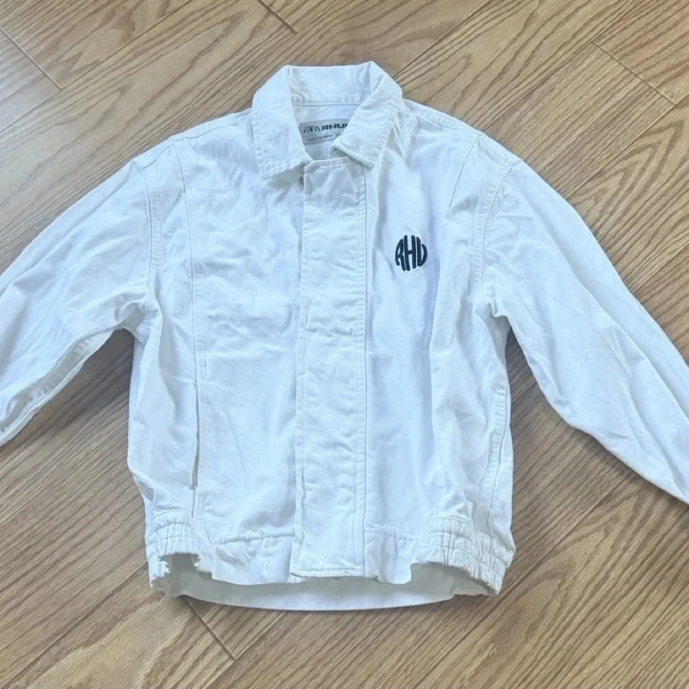 Rhude Ruigi ZARA Denim RHU Jacket size M white - Picture 6 of 6